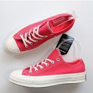 Converse Chuck 70 Ox Racer Pink Enamel Egret Women's 5.5